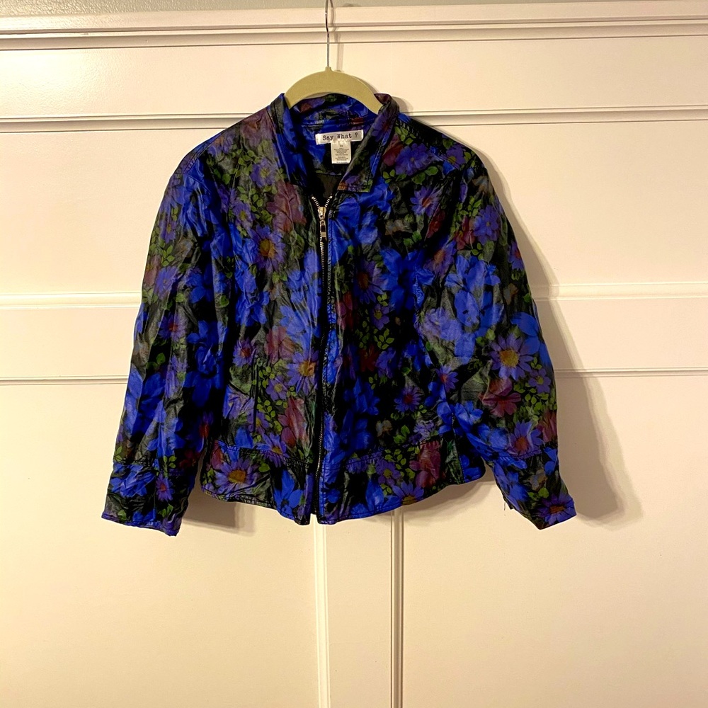 Women’s Retro Faux Leather Jacket